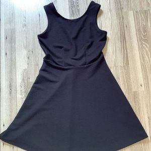 George A-Line  Black Dress